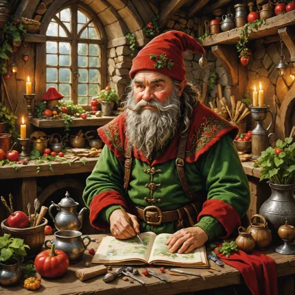 Мастерство создания сказочного образа: Костюм гнома своими руками