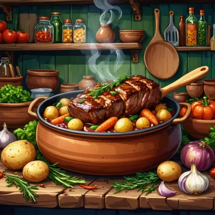 Жаркое по-украински: подробная инструкция и важные нюансы
