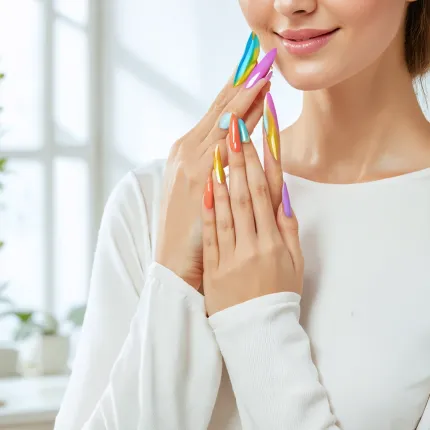 Разноцветный френч — актуальная информация и экспертные мнения